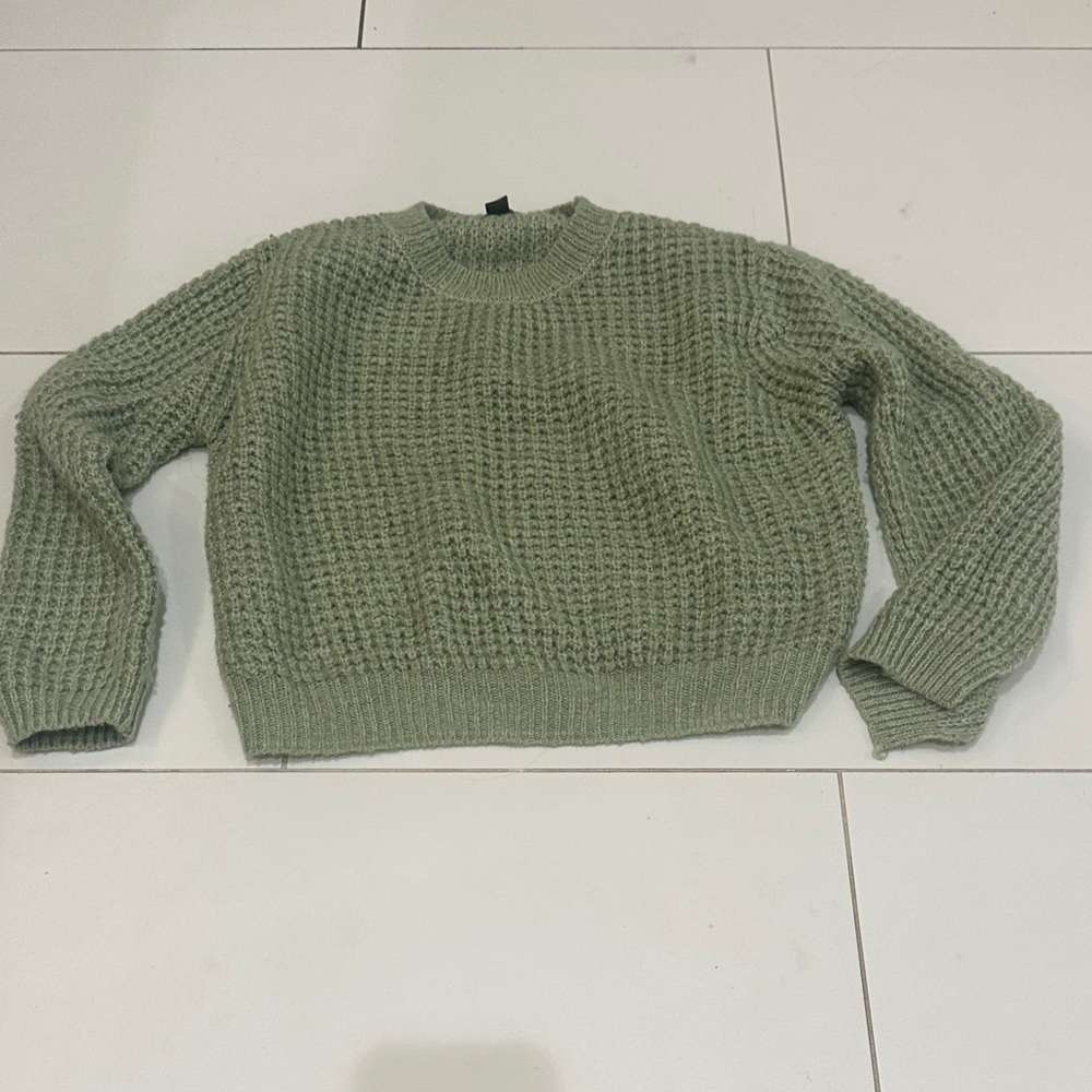 Art Class sage Green knit Sweater girls 7/8